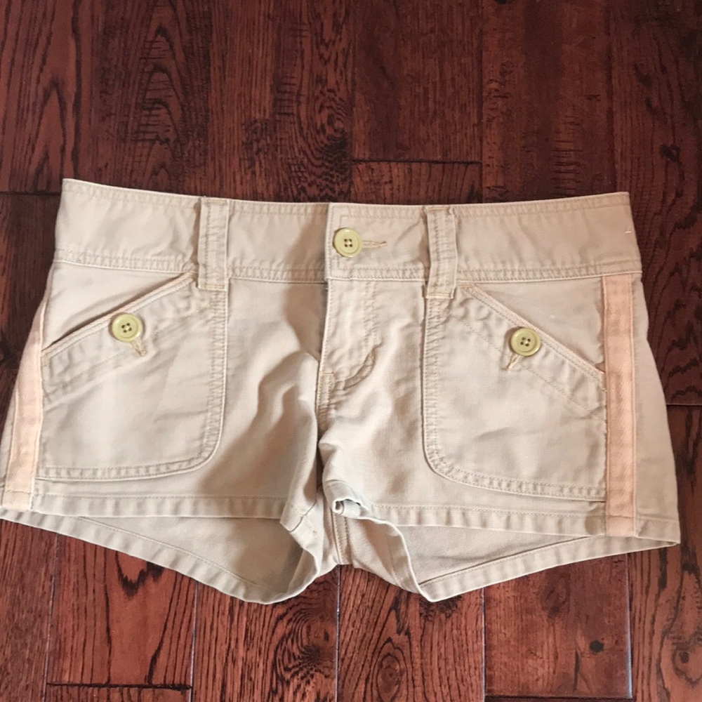 Hollister Khaki Shorts